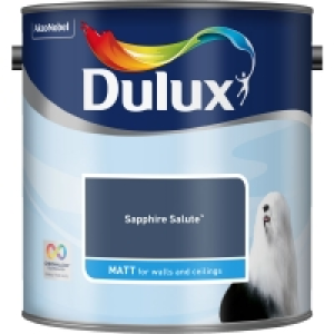 Dulux Matt Emulsion Paint Sapphire Salute 2.5L £10.00