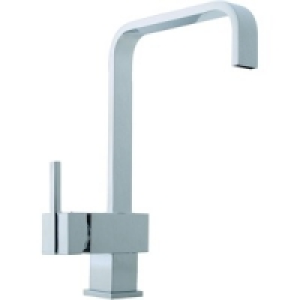 Wickes  Wickes Curve Mono Mixer Kitchen Sink Tap Chrome