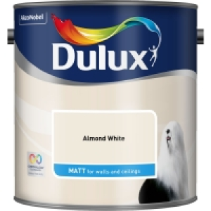 Dulux Almond White Matt Emulsion Paint 2.5L £10.00