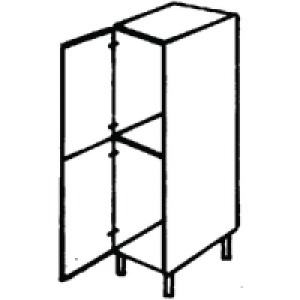 Wickes Inverness Fridge/Freezer Tower 600mm