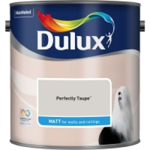 Dulux Matt Emulsion Paint Perfectly Taupe 2.5L £10.00