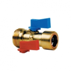 Wickes Copper Pushfit Washing Machine Tap - 15 x 19mm £6.00