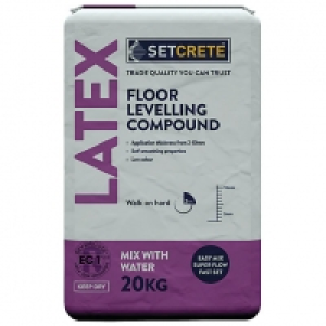 Setcrete Latex Floor Levelling Compound - 20kg £15.00