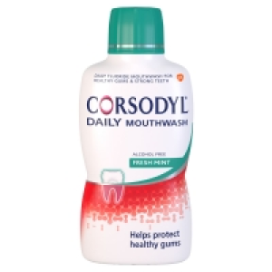Corsodyl Daily Fresh Mint Mouthwash 500ml &pound;3.00