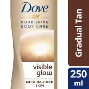 Dove Visible Glow Medium-Dark Nourishing Self-Tan Lotion 250 £2.50