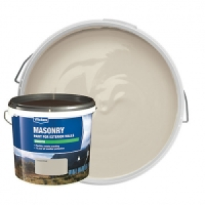 Wickes Smooth Masonry Paint - Sandstone 5L £20.00
