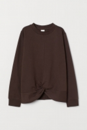  Knot-detail sweatshirt £7.00