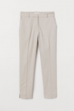  Linen-blend cigarette trousers £12.00