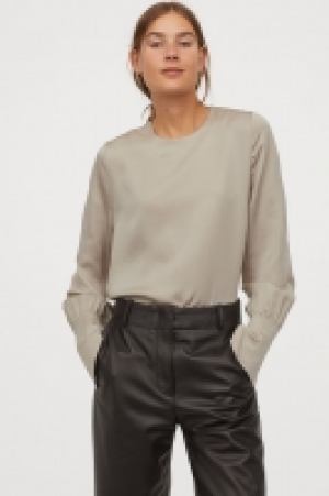  Silk-blend blouse £50.00
