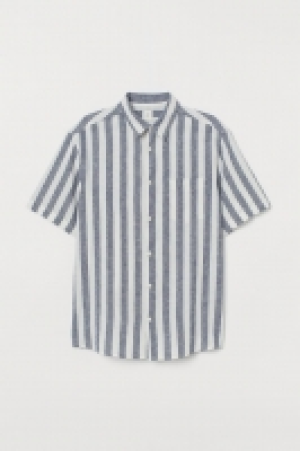 Linen-blend shirt Regular Fit £8.00