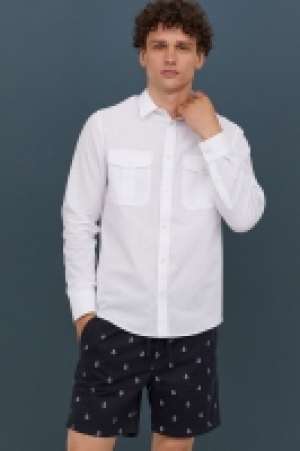  Linen-blend shirt £12.00