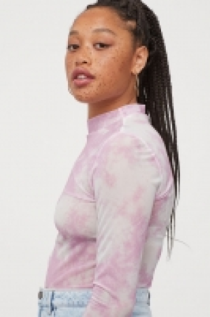  Turtleneck mesh top £6.00
