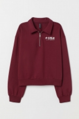  Sweatshirt with a collar £9.00
