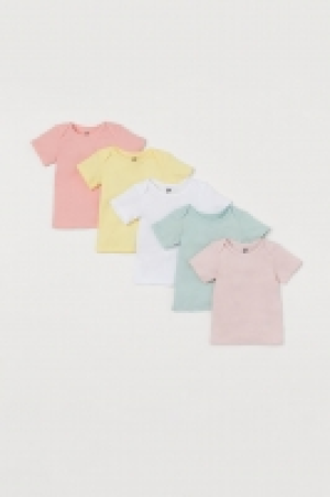  5-pack cotton T-shirts £8.00