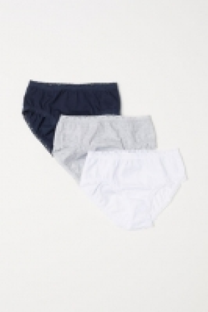  3-pack cotton briefs £3.00