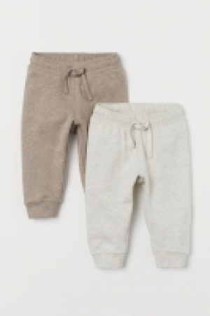  2-pack cotton joggers £4.00