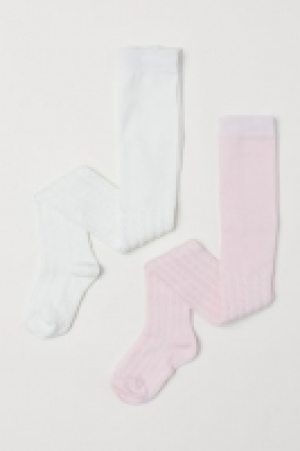  2-pack fine-knit tights £6.00