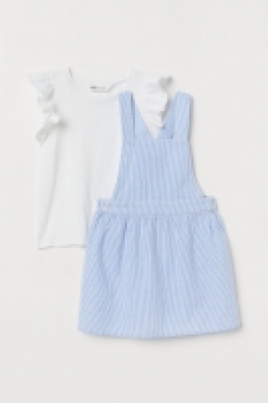  Dungaree dress and top £12.00