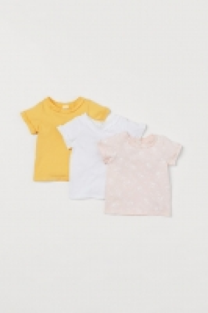  3-pack frill-trim jersey tops £7.00