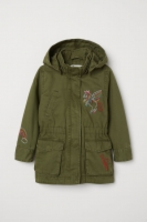HM   Parka with embroidery