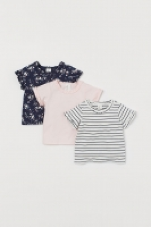  3-pack frill-trim jersey tops £6.00