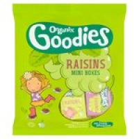 Morrisons  Organix Goodies Raisins 12X14G