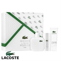 HomeBargains  Lacoste L.12.12 Pour Lui Pure 100ml EDT Gift Set