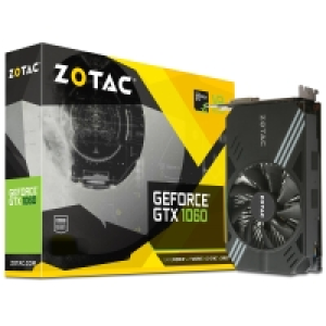 Overclockers Zotac Zotac GeForce GTX 1060 Mini 3072MB GDDR5 PCI-Express Graphic