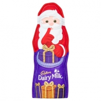 Tesco  Cadbury Dairy Milk Hollow Santa 100G