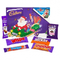 Tesco  Cadbury Milk Chocolate Santa Selection Box 153G