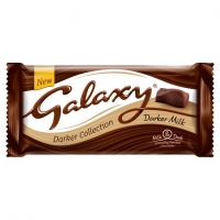 Tesco  Galaxy Darker Milk Chocolate 110G