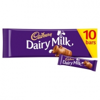 Tesco  Cadbury Dairy Milk 10 Pack 293G