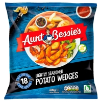 Iceland  Aunt Bessies Lightly Seasoned Potato Wedges 600g
