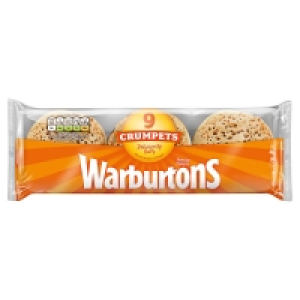 Warburtons 9 Crumpets £1.00
