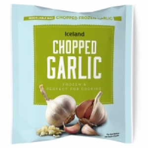 Iceland Chopped Garlic 100g £1.00