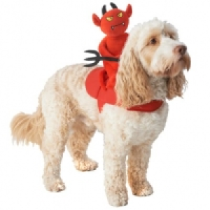 Halloween Ride-On Dog Costume - Devil