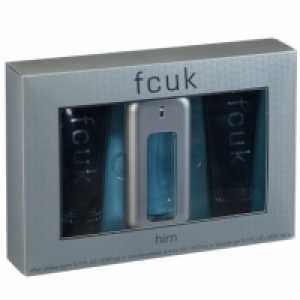 BMStores  FCUK Him Fragrance Set 3pc