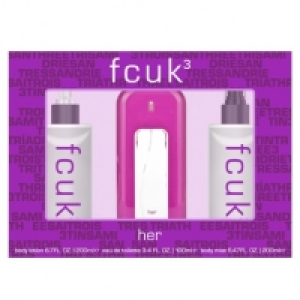 FCUK Her Set 3pk