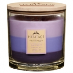 Heritage Mini Layered Candle - Lavender