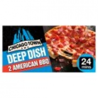 Asda Chicago Town 2 Deep Dish American BBQ Pizzas