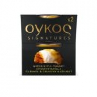 Asda Oykos Signatures Vanilla, Caramel & Hazelnut Greek Style Yogurt