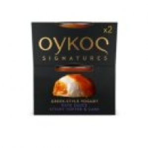 Asda Oykos Signatures Sticky Toffee Greek Style Yogurt