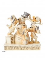LittleWoods  Disney Traditions Frosty Friendship (White Woodland Mickey &