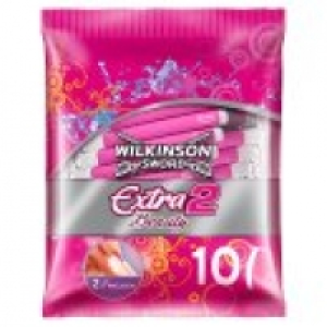 Asda Wilkinson Sword Extra 2 Beauty Disposables x10