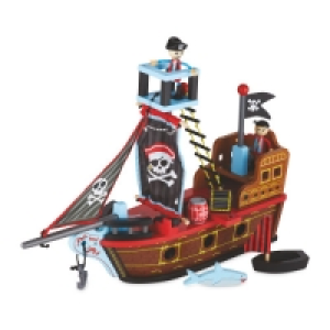 Wooden Pirate Ship