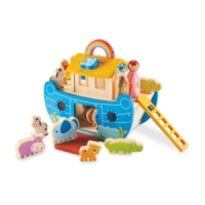 Little Town Wooden Noahs Ark £14.99
