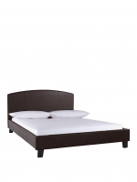 LittleWoods  Marston Faux Leather Bed Frame with Mattress Options (Buy an