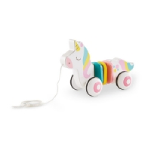 Wooden Unicorn Pull Along £6.99