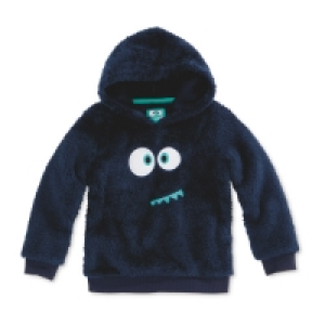 Navy Kids Teddy Fleece Jumper