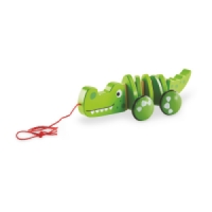 Wooden Crocodile Pull Along